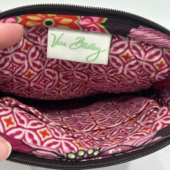 Vera Bradley Handbag Women's Floral Pink Crossbody Retired Mod Mini Hipster - Picture 6 of 12